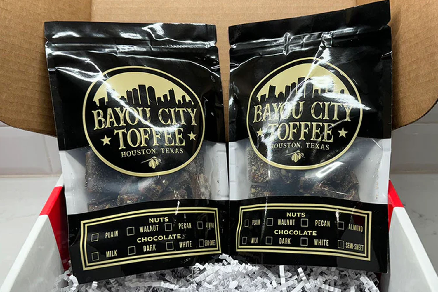 Bayou City Toffee: the best toffee company Houston Texas offers 